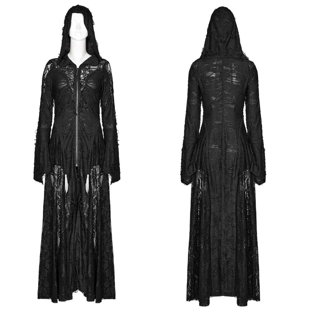 Punk Rave - Spellbound Lace Jas - Zwart